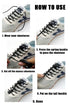 No Tie Shoe Laces Elastic Round Shoe Laces