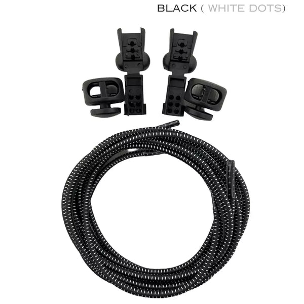 No Tie Shoe Laces Elastic Round Shoe Laces