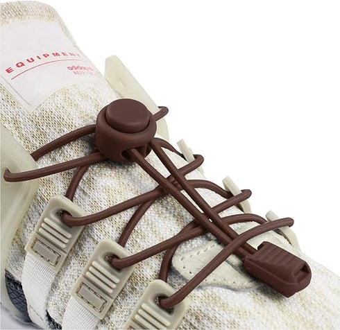 No Tie Shoe Laces Elastic Round Shoe Laces
