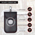 Faraday Key Fob Signal Blocker Pouch (2 Pack) – RFID & NFC Car Key Protection Case, Anti-Theft Signal Blocking Wallet for Keyless Entry Cars