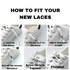 No Tie Elastic Trainer Shoe Laces