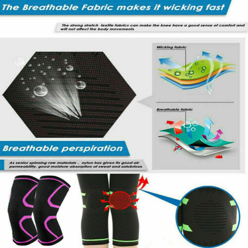 Knee Support Compression Sleeve Brace