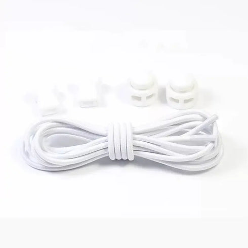 No Tie Shoe Laces Elastic Round Shoe Laces