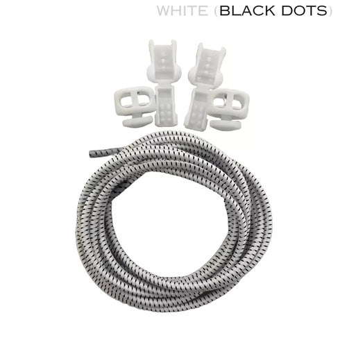 No Tie Shoe Laces Elastic Round Shoe Laces