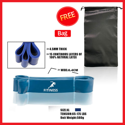 Heavy Duty Pull Up Resistance Bands Set Assisted Exercise Tube Home Gym Training